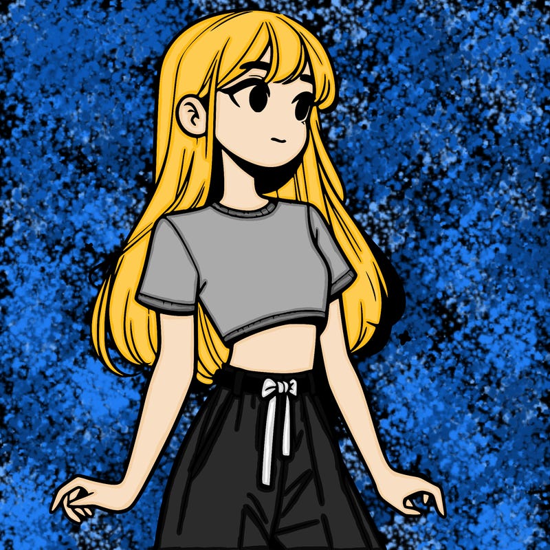 girl in a cute crop top