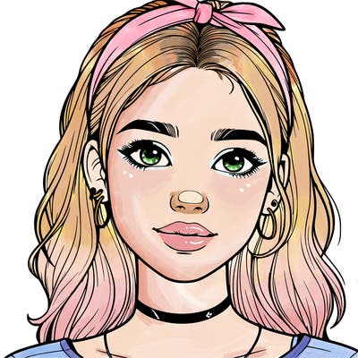 realistic teenage girl