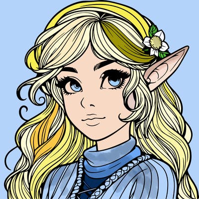 realistic elf girl