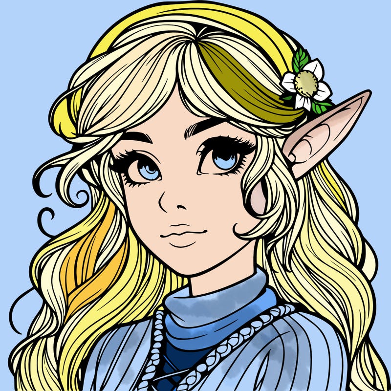 realistic elf girl