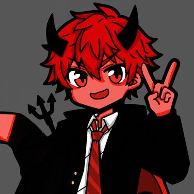 an anime devil