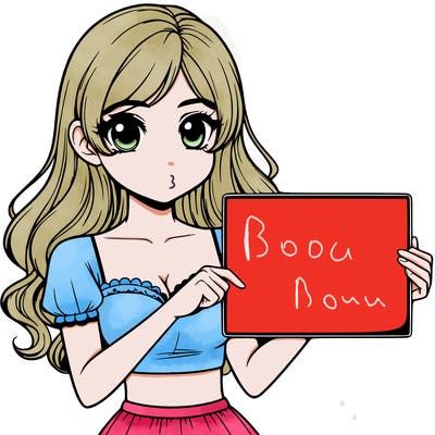 realistic pretty girl holding blank sign