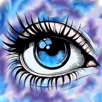 realistic eye