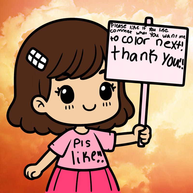 girl holding up a sign