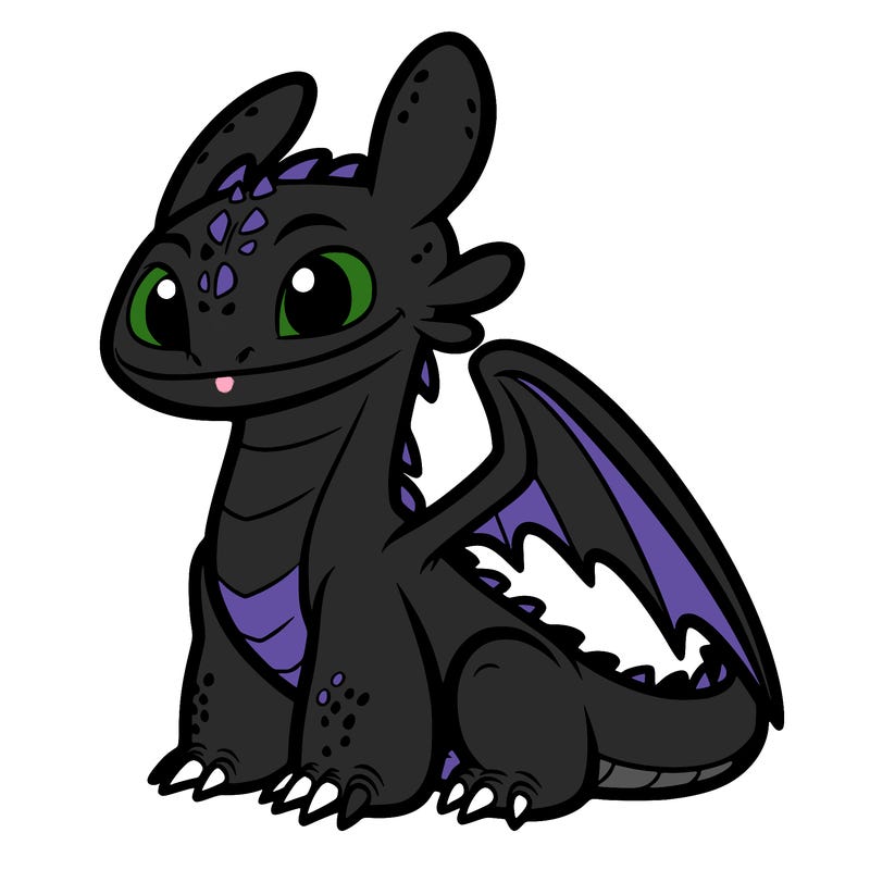 toothless the dragon