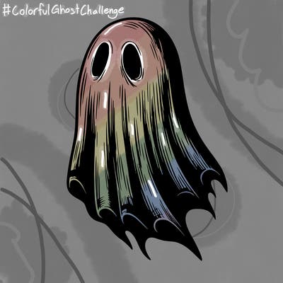 realistic creepy ghost