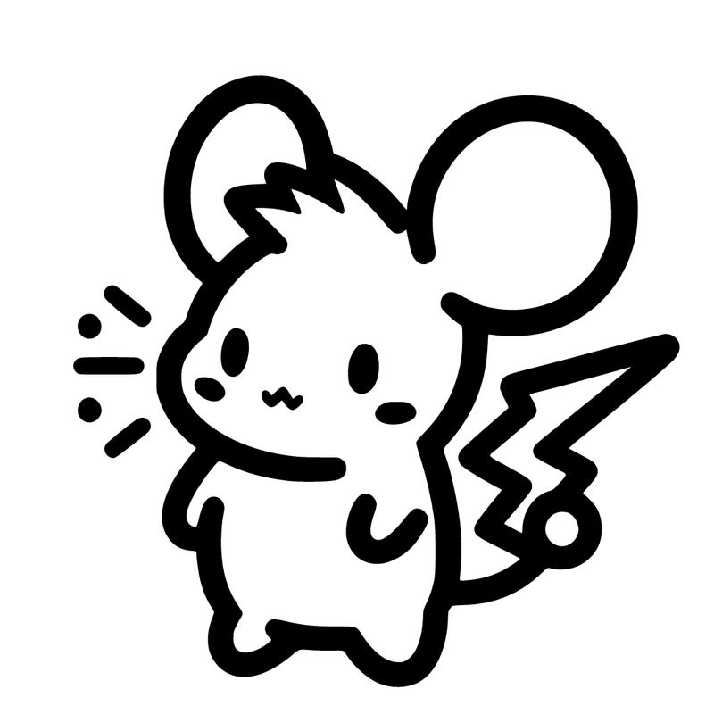 cute pikachu from pokémon