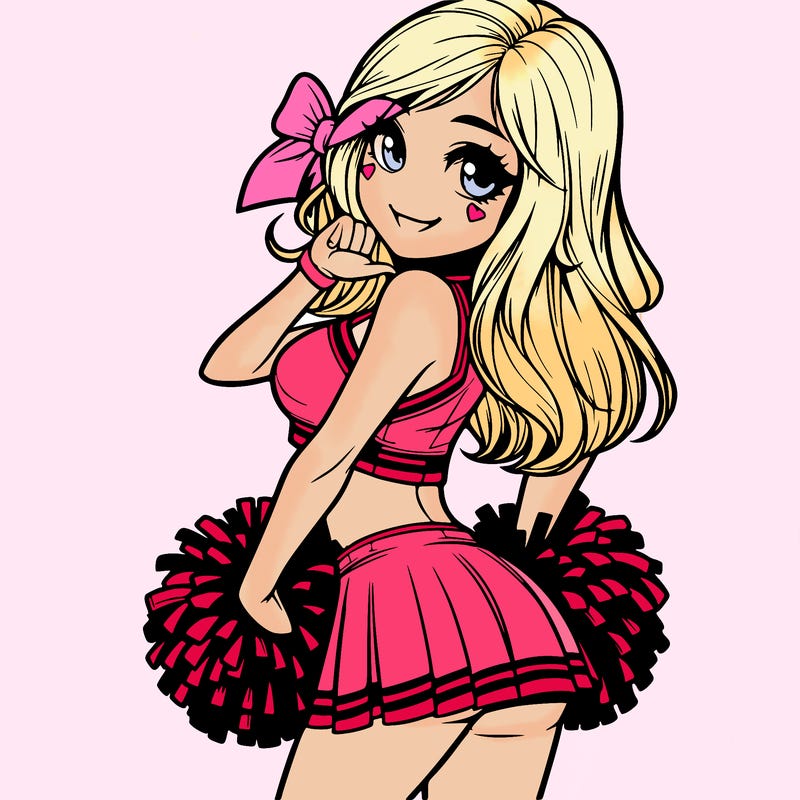 realistic cheerleader