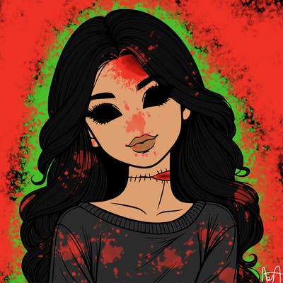 realistic beautiful girl