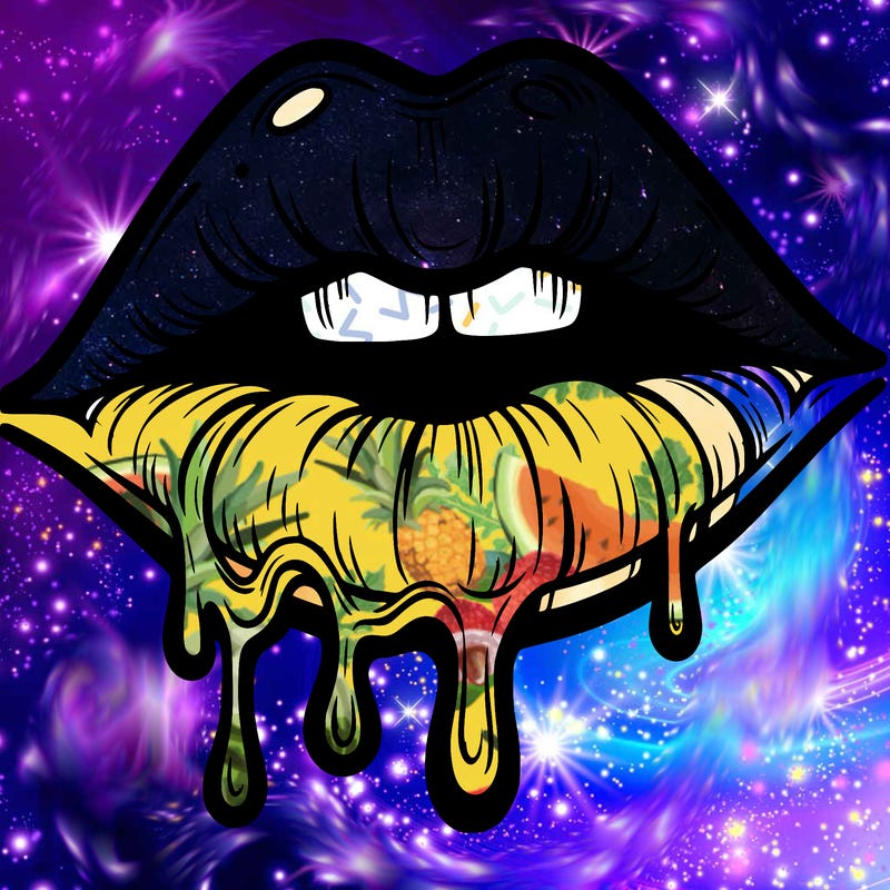 lips that look realistic and drip