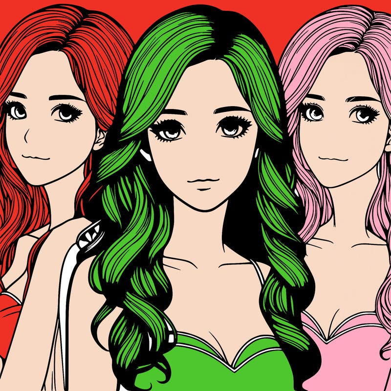 realistic human girl