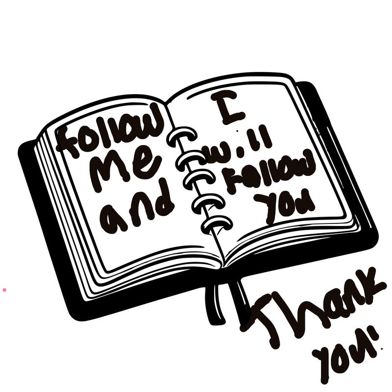 open note book blank