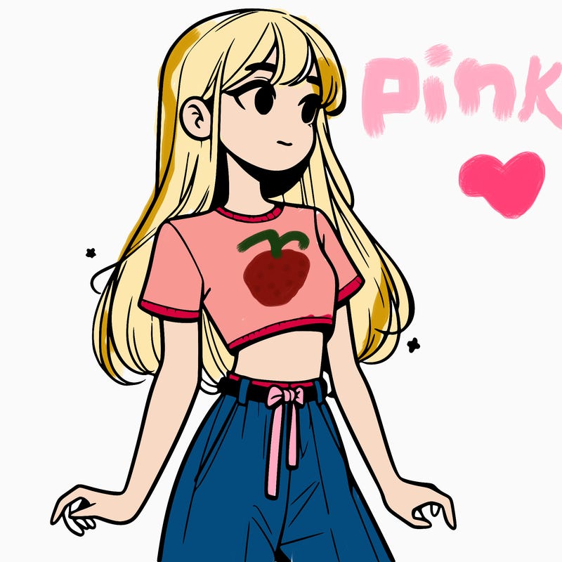 girl in a cute crop top