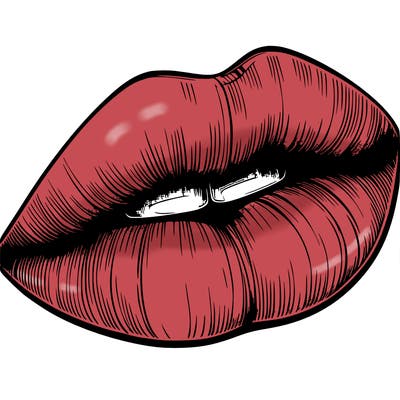 realistic lips
