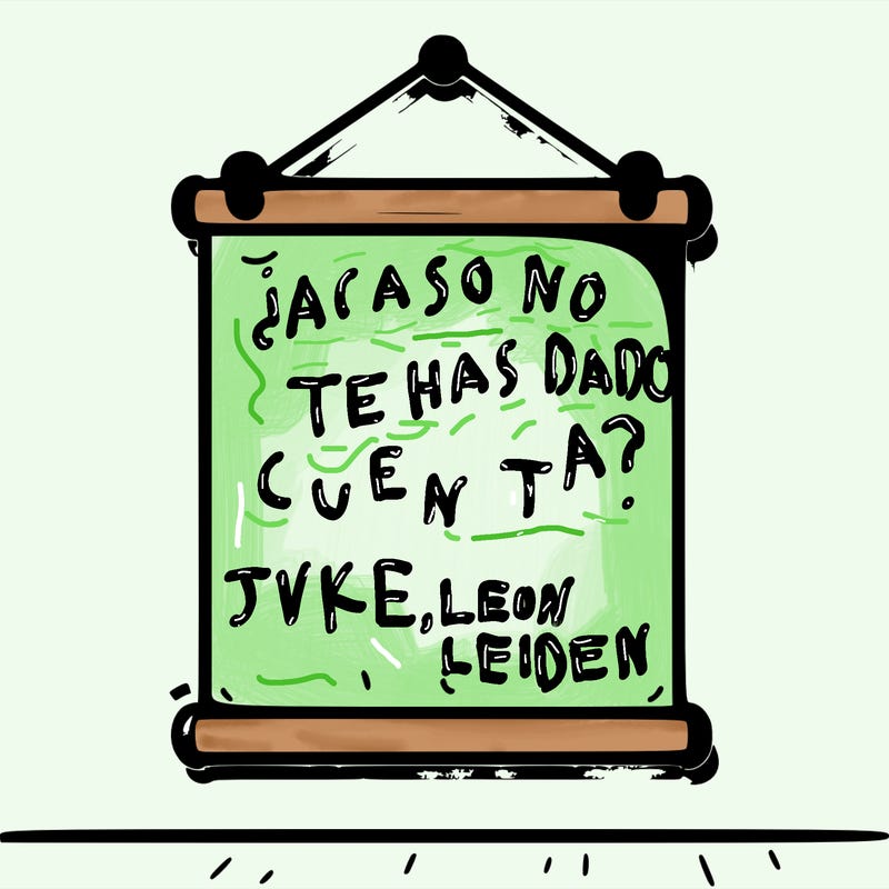 blank poster on a wall