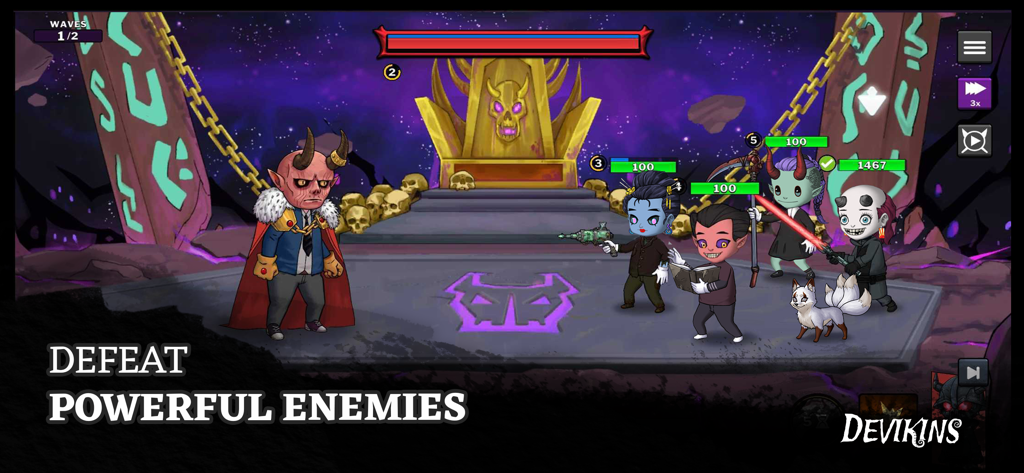Devikins: Juego RPG por Turnos | Lucha, Gana DVK y Posee tu Héroe NFT