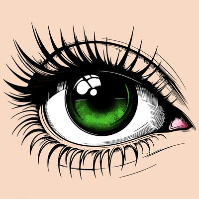 realistic eye