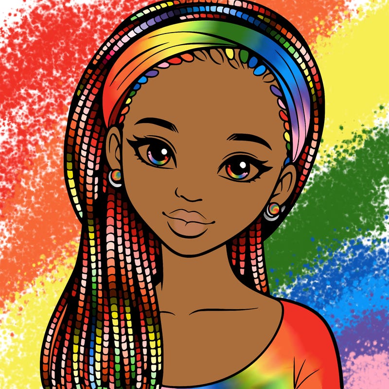 beautiful senegalese teenage girl