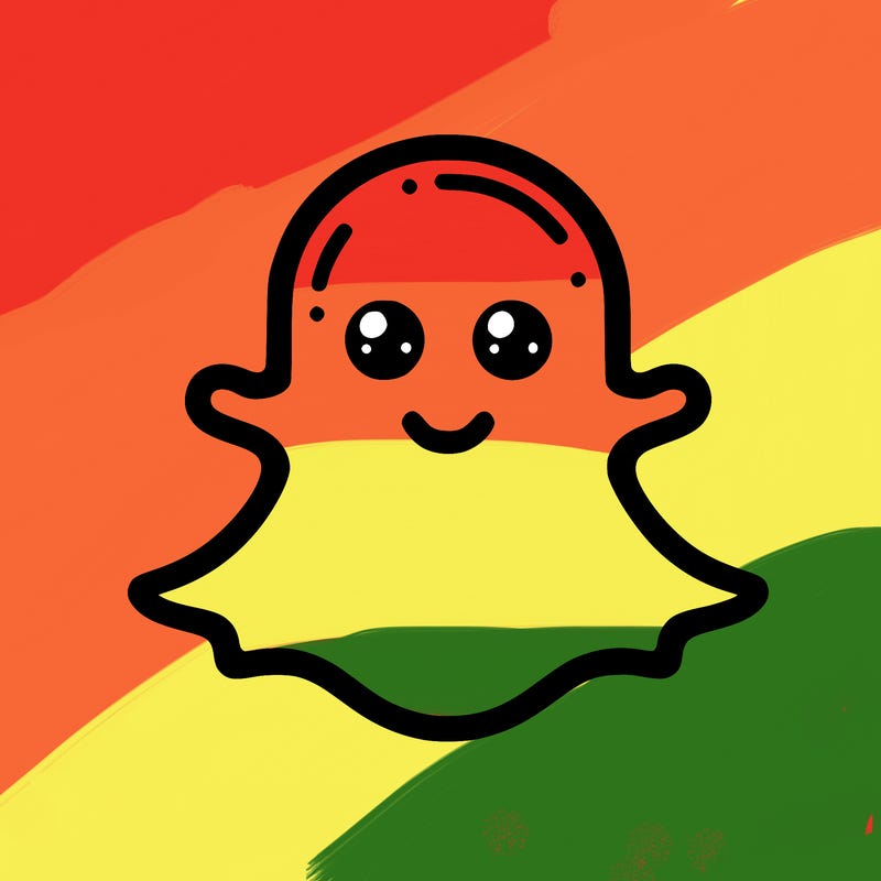 regular snapchat logo