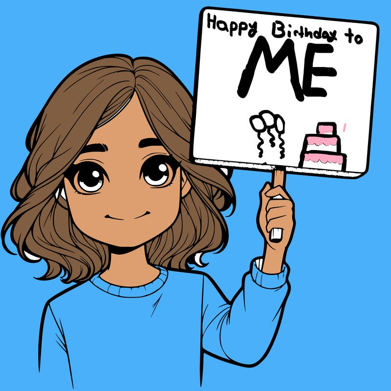 realistic girl holding up a sign