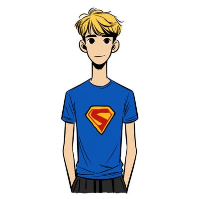 teenager with lower hair tall thin that looks relistic