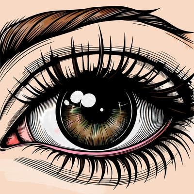 realistic eye