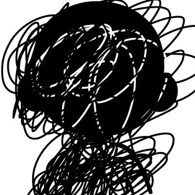 a person with no hair