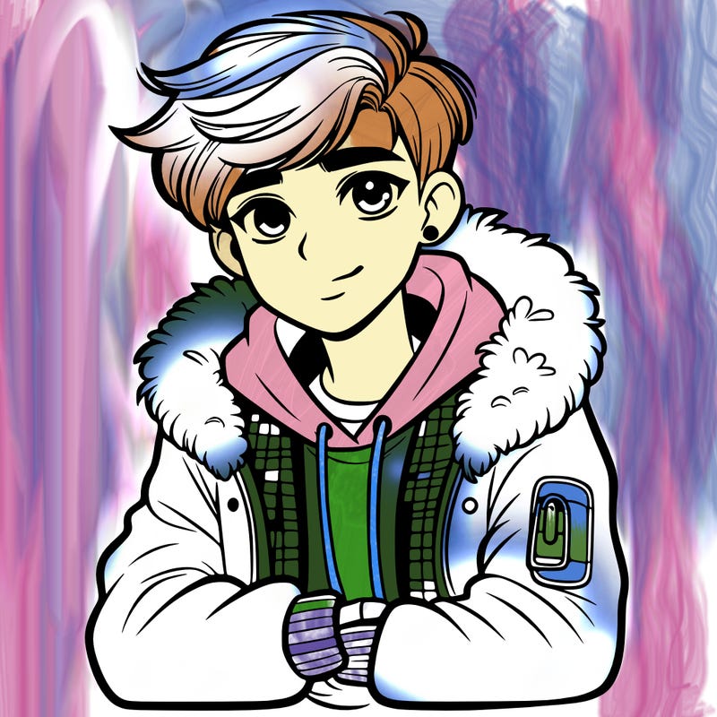 stylish teenager