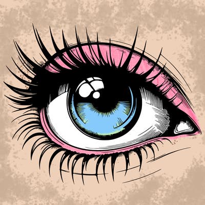realistic eye