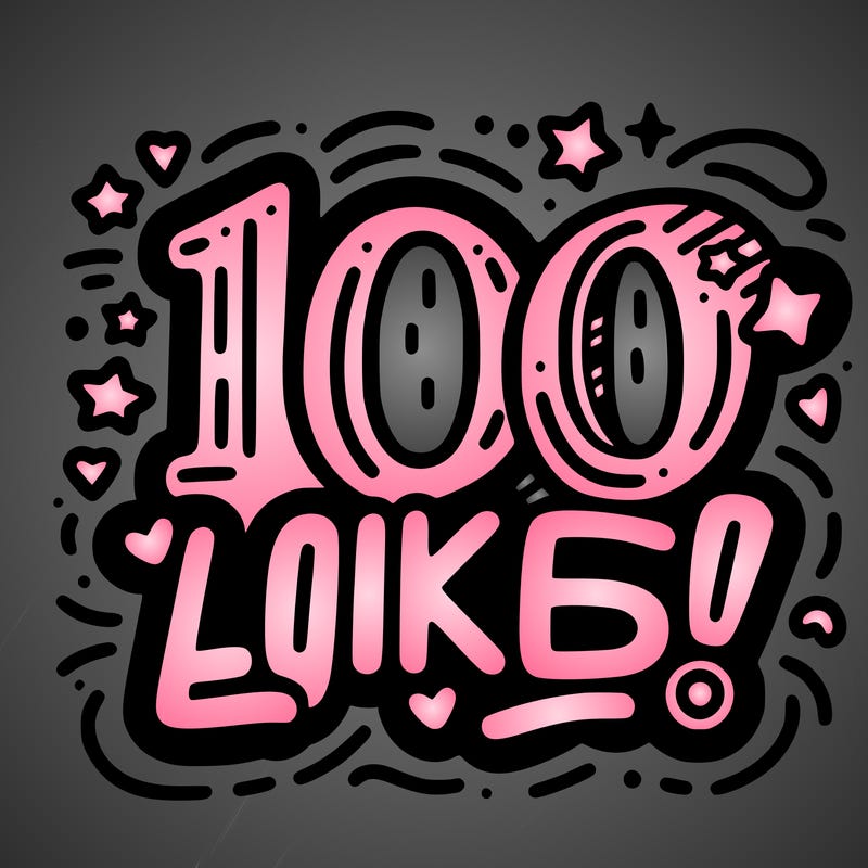 100 likes!