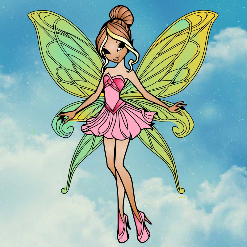 realistic winx club fairy