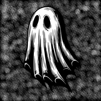 realistic creepy ghost