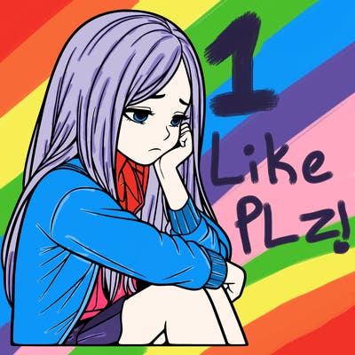 a realistic girl with depression