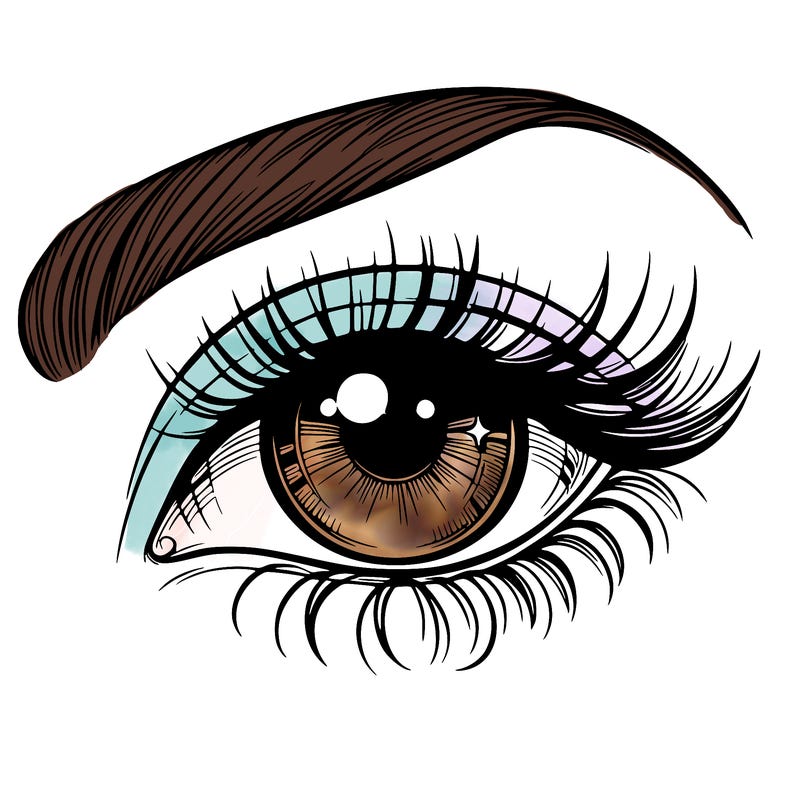 a beautiful eye