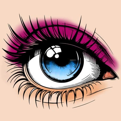 realistic eye