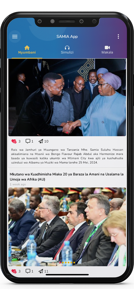 SAMIA App - News App | MWM