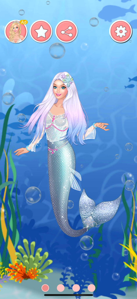 Mermaid Beauty Dress-Up Games - Games App | MWM