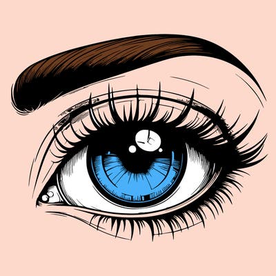 realistic eye
