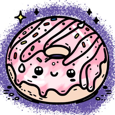 cute donut
