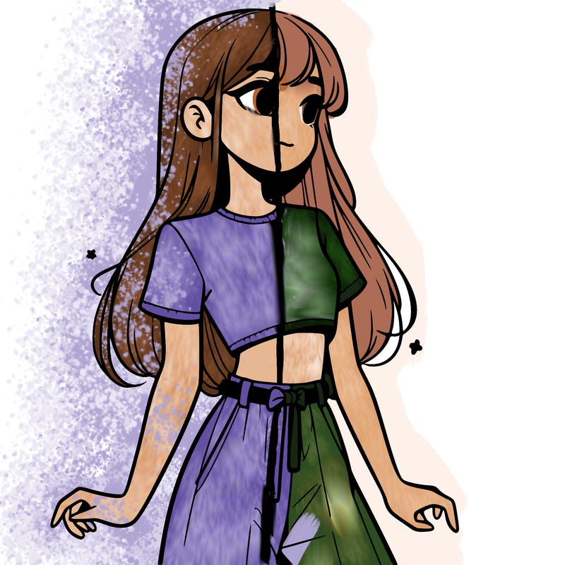 girl in a cute crop top