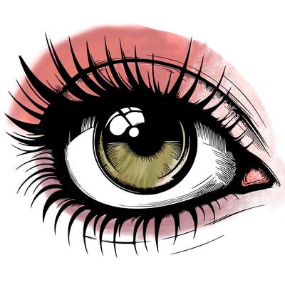 realistic eye