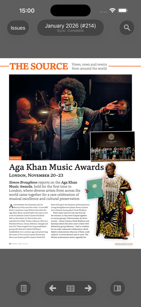 Songlines Magazine - Magazines & Newspapers App | MWM