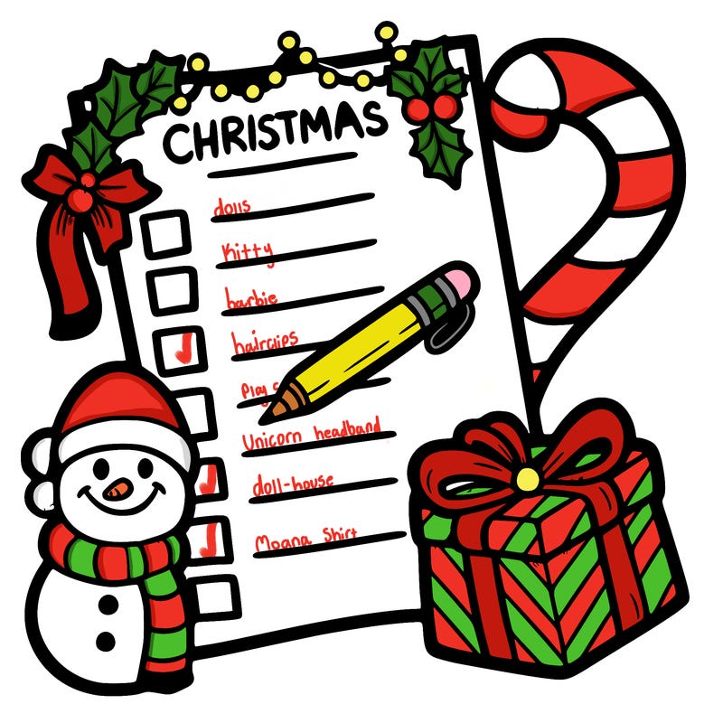 christmas list
