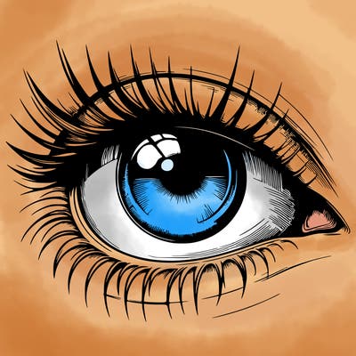 realistic eye