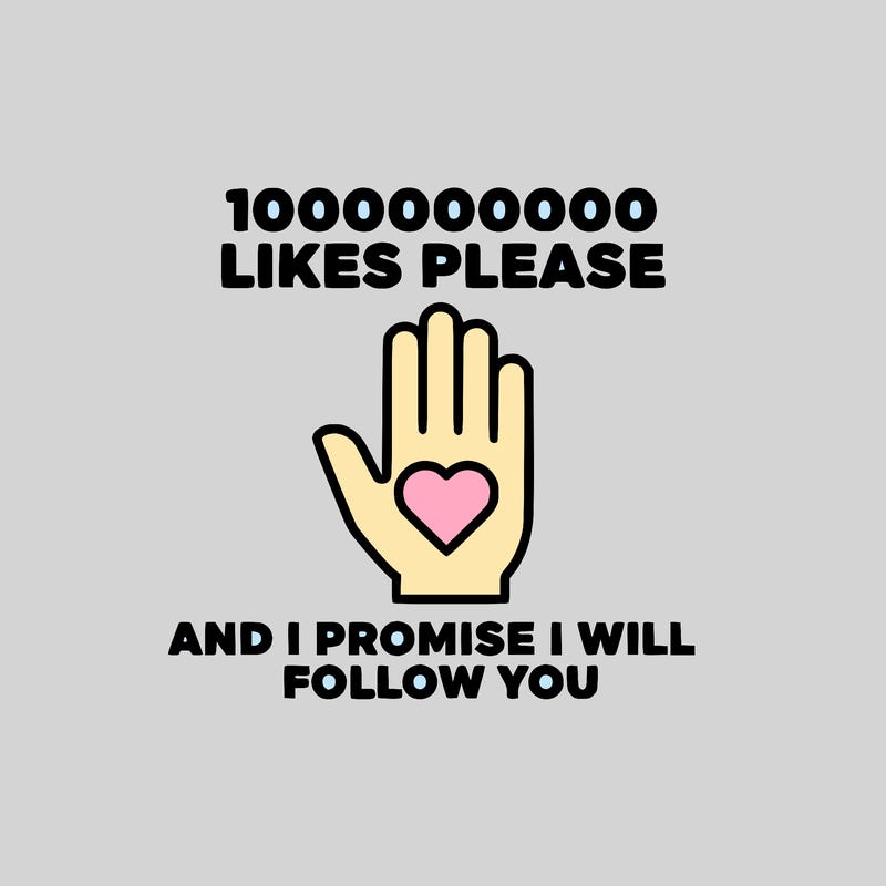 100000000000 likes please and i promise i will follow you