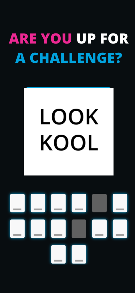 Crack The Code - Brain Teasers - A brain teaser level in the Crack The Code app featuring a word puzzle challenge.