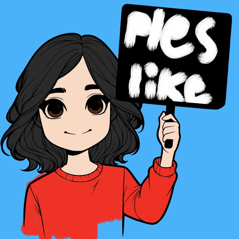 realistic girl holding up a sign