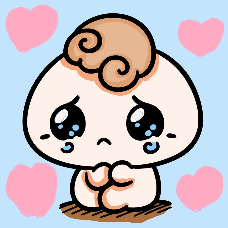 sad cute