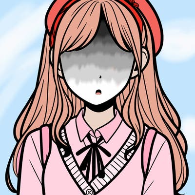 faceless preppy girl