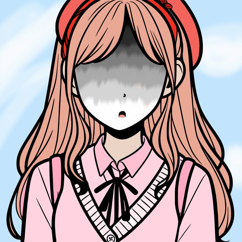 faceless preppy girl